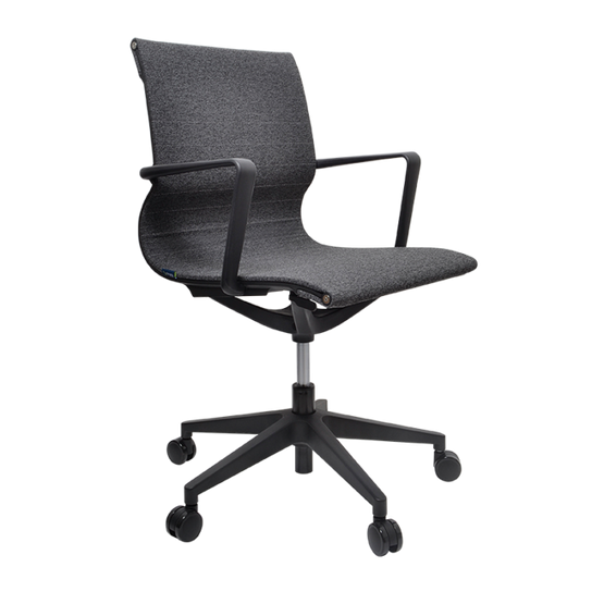 Buro Diablo Office Chair - Grey Office Chair Buro-Local   