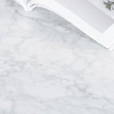 Hunter 100cm Round Marble Coffee Table with Black Legs Coffee Table Swady-Core   