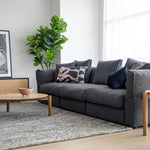 Ex Display - Nest Of Holloway Wooden Round Coffee Table - Natural  KD-Core   