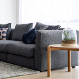 Ex Display - Nest Of Holloway Wooden Round Coffee Table - Natural  KD-Core   