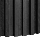 Marty 90cm Wooden Round Coffee Table - Black Coffee Table Century-Core   