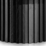 Marty 90cm Wooden Round Coffee Table - Black Coffee Table Century-Core   