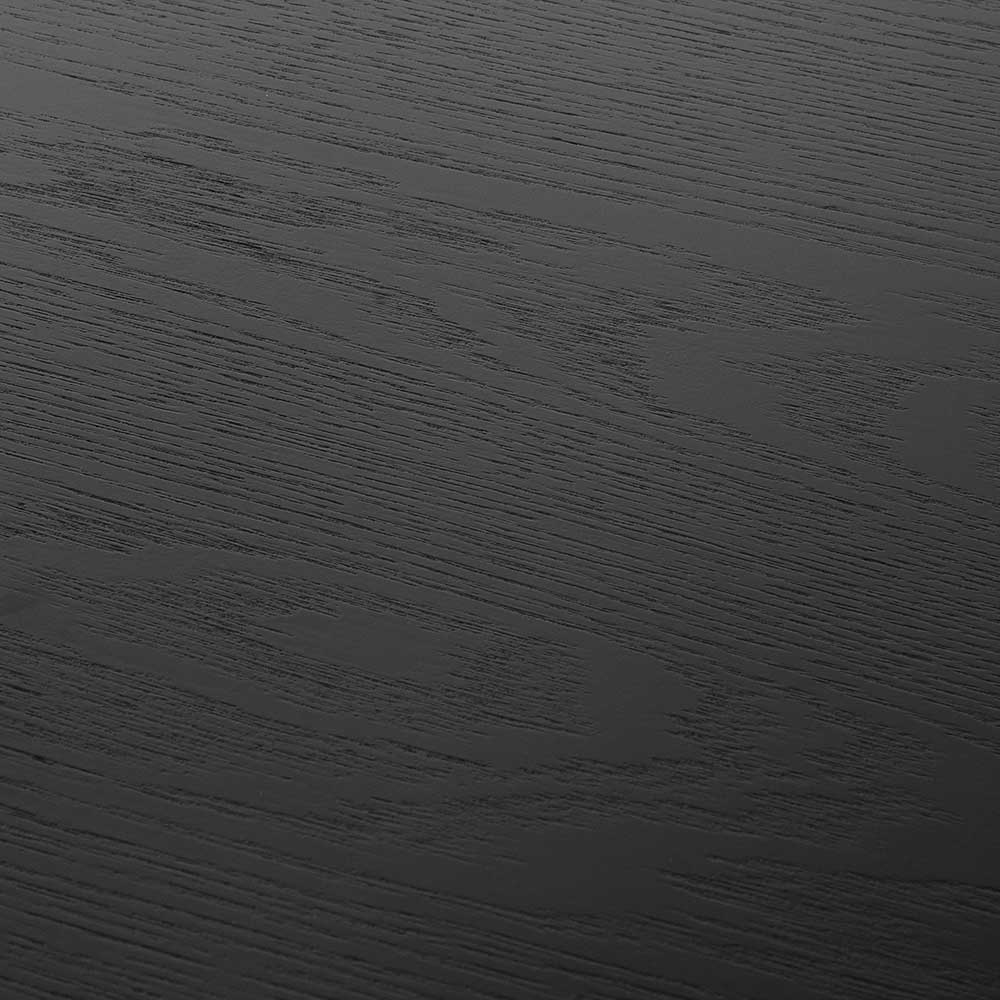 Ex Display - Brenda 1.1m Wooden Round Coffee Table - Black Coffee Table Century-Core