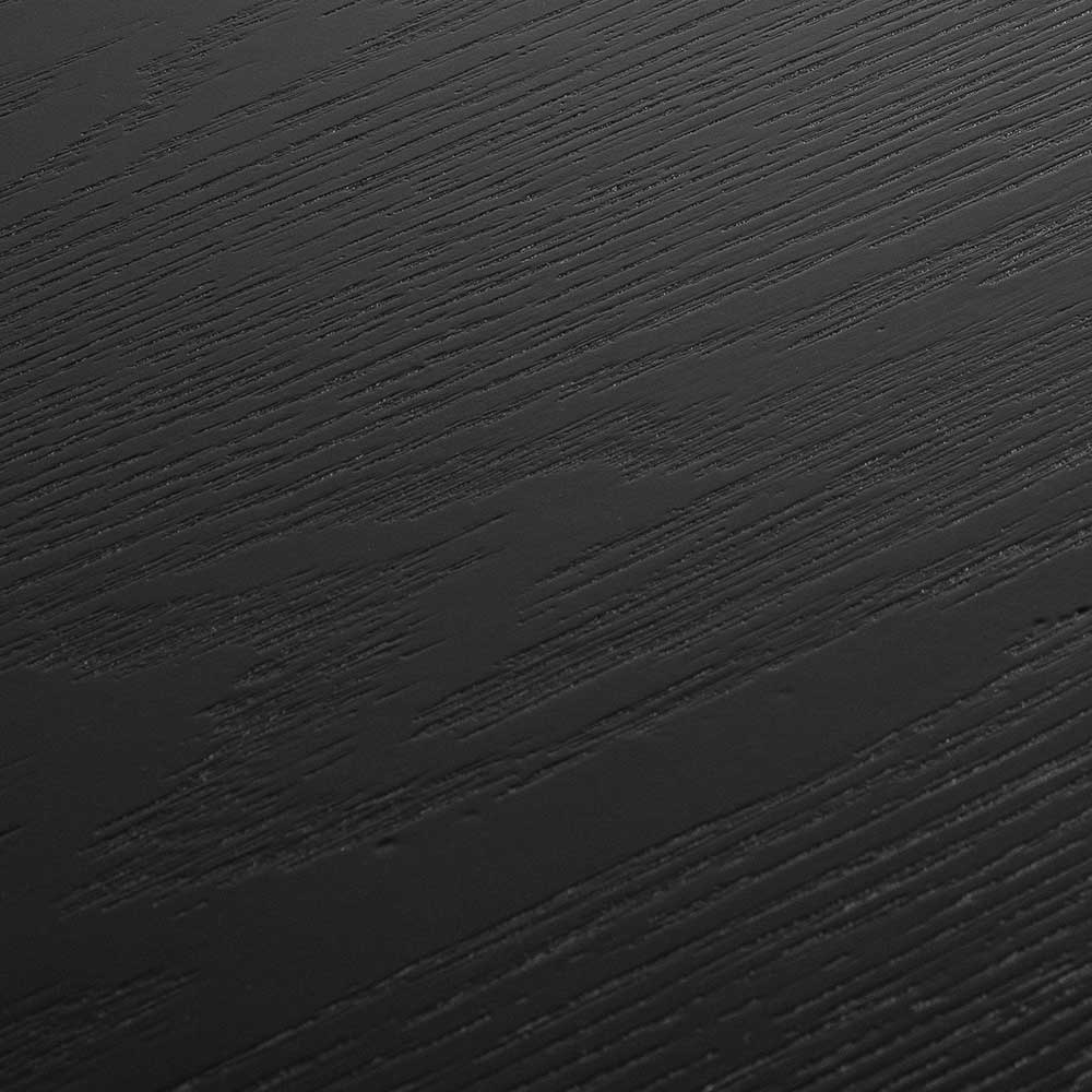 Ex Display - Brenda 1.1m Wooden Round Coffee Table - Black Coffee Table Century-Core