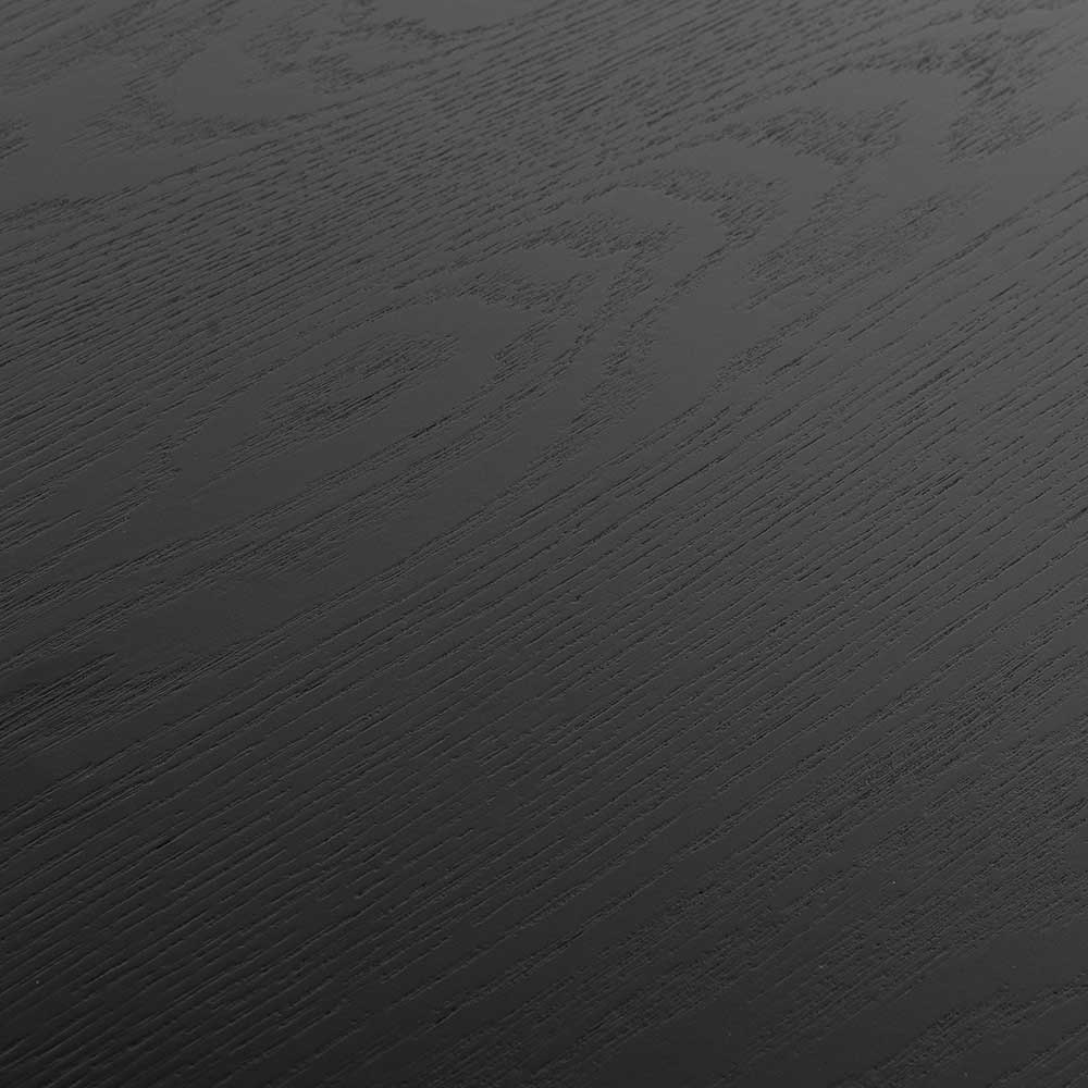 Ex Display - Brenda 1.1m Wooden Round Coffee Table - Black Coffee Table Century-Core