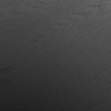 Ex Display - Brenda 1.1m Wooden Round Coffee Table - Black Coffee Table Century-Core