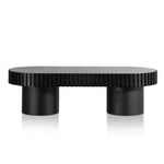 Ex Display - Quintin 1.4m Wooden Coffee Table - Black Coffee Table Century-Core   