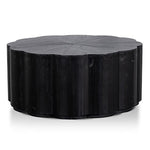 Danica 100cm Round Coffee Table - Full Black CF6477-NI