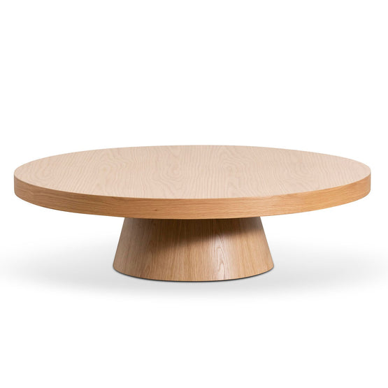 Erna 1.1m Round Coffee Table - Natural Oak CF6603-CN