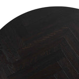 Wilma Round Coffee Table - Peppercorn and Brass Coffee Table VN-Core   