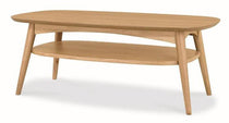 Johansen Scandinavian 109cm Oak Rectangle Coffee Table - Natural Coffee Table VN-Core   
