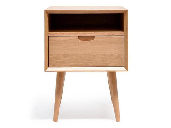 Asta SQ Wooden Bedside Table Bedside Table VN-Core   