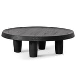 Auston 100cm Round Coffee Table - Black CF6952-NI