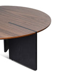 Nest of Ewing Light Walnut Coffee Table - Black Legs Coffee Table KD-Core   