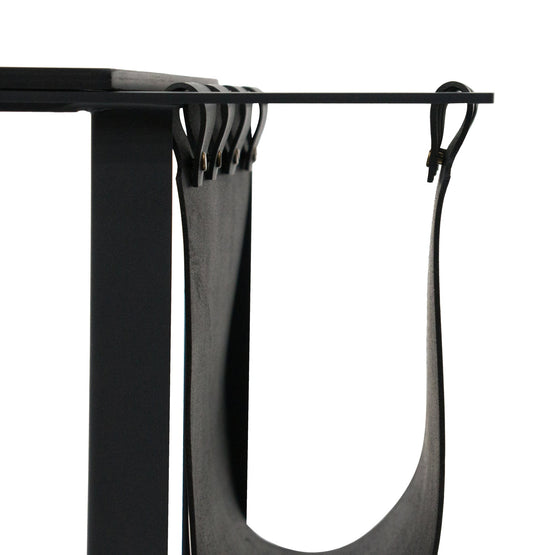 Ex- Display - Gonzales 55cm Side Table - Full Black Side Table M-Sun-Core   