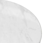 Macleod 1.3m Marble Top Oval Coffee Table - Natural Coffee Table Dwood-Core   