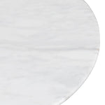 Macleod 1.3m Marble Top Oval Coffee Table - Natural Coffee Table Dwood-Core   