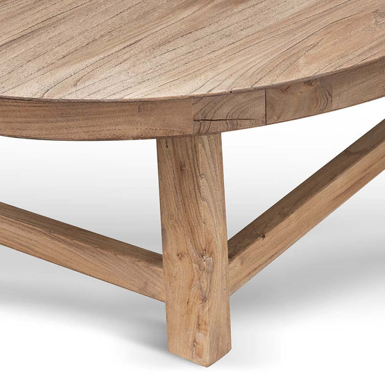 Diya 100cm Elm Coffee Table - Natural Coffee Table Reclaimed-Core   