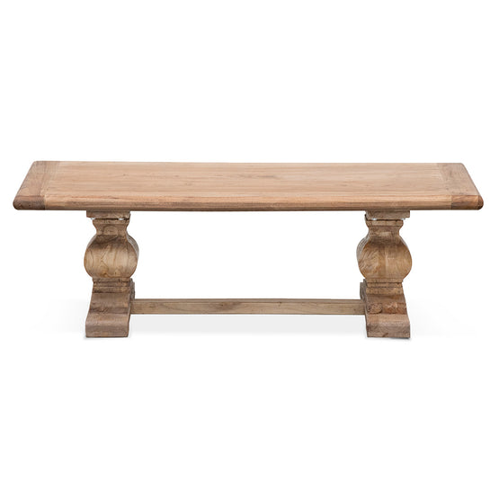 Titan 120cm Elm Coffee Table - Natural Coffee Table Reclaimed-Core   