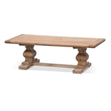 Titan 120cm Elm Coffee Table - Natural Coffee Table Reclaimed-Core   