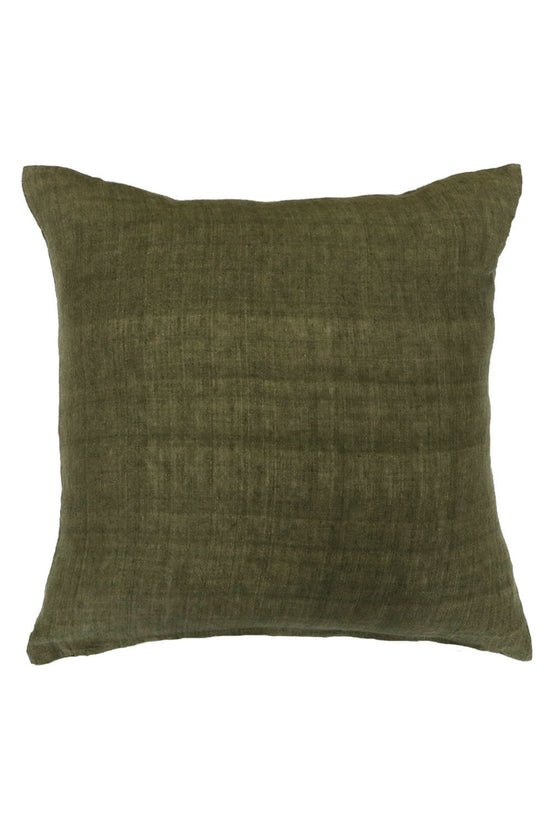 Mulberi Indira Linen Cushion - Military CU7387-FRX