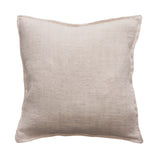 Ex Display - Baya Flaxmill Linen Cushion - Nude Cushion Furtex-Local