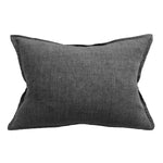 Baya Arcadia Linen Cushion - Black Cushion Furtex-Local