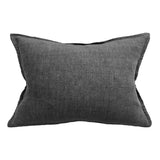 Baya Arcadia Linen Cushion - Black Cushion Furtex-Local