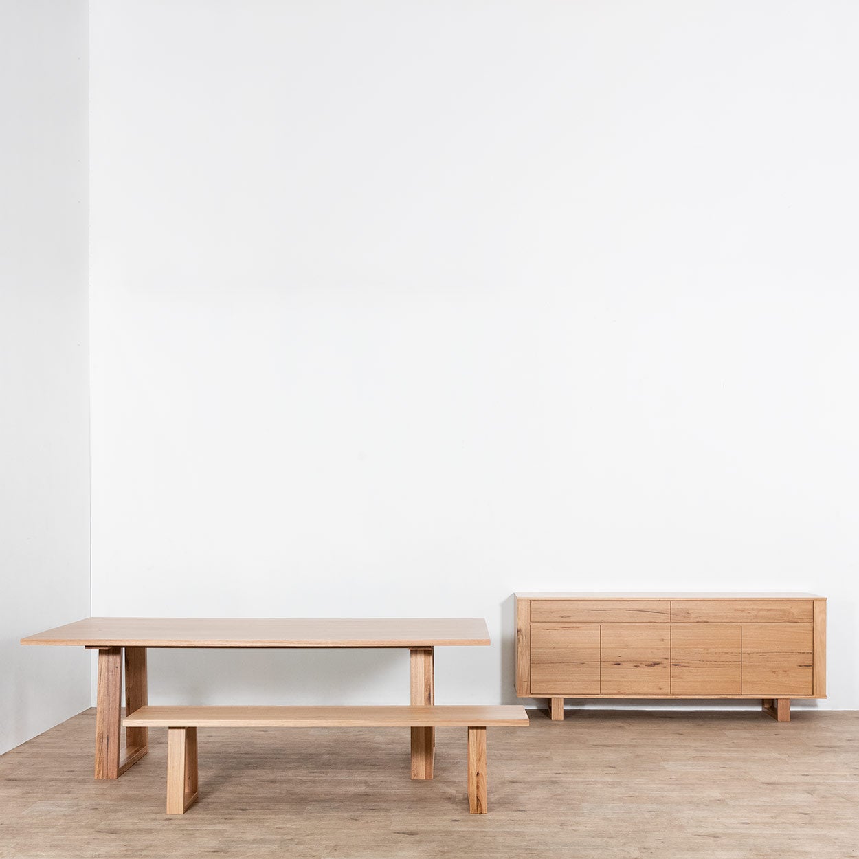Carmela 1.8m Dining Table - Messmate Dining Table AU Wood-Core