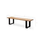 Dalton 1.7m Reclaimed Wood Bench Bench Reclaimed-Core
