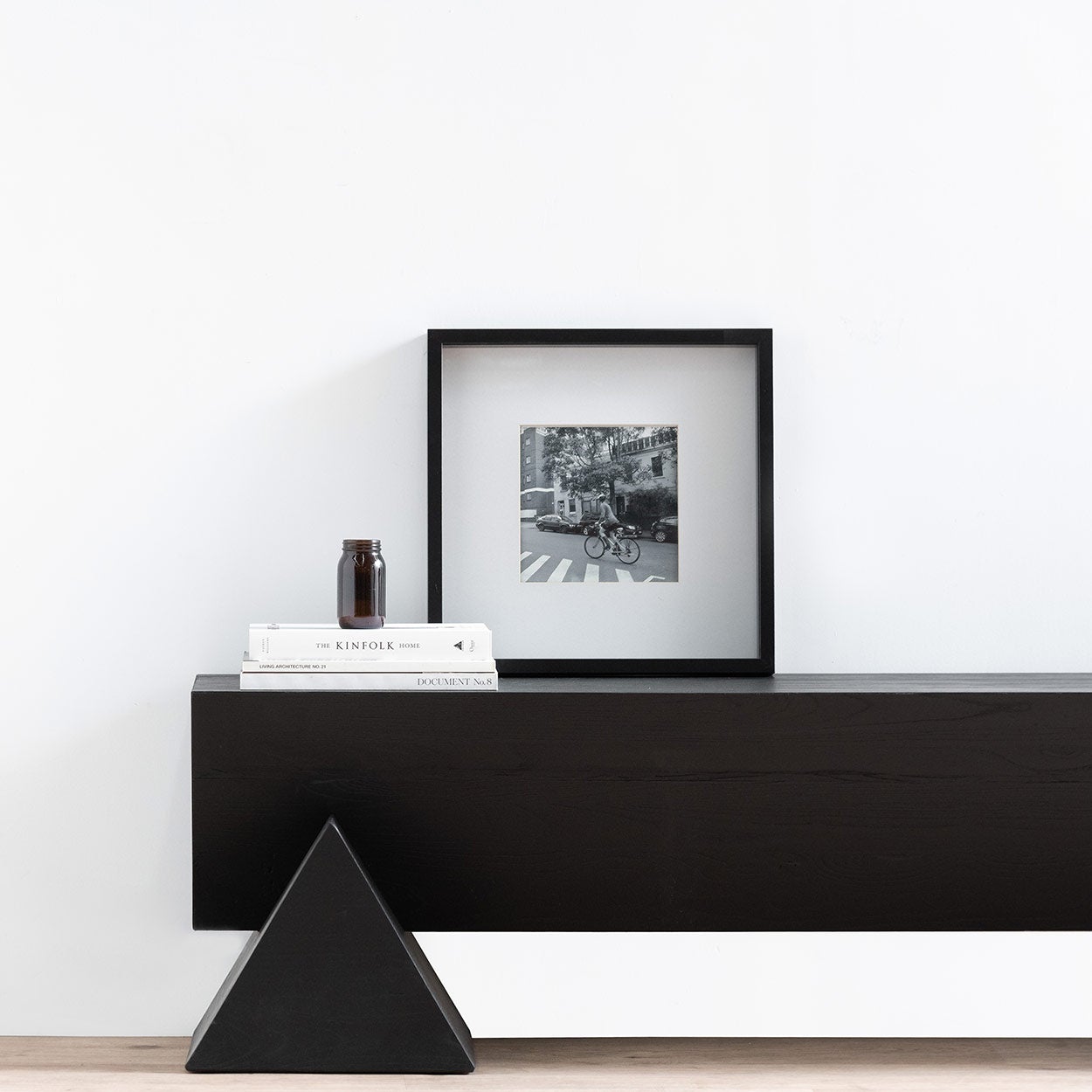 Davila 1.9m Elm Bench - Full Black Bench Nicki-Core   