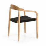 Set of 2 - Glynis Eucalyptus Timber Dining Chair - Black Dining Chair The Form-Local   