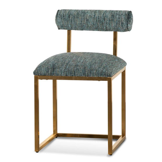 Prato Emerald Green Occasional Chair - Brushed Gold Base DC6628-BS