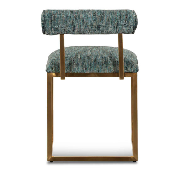 Prato Emerald Green Occasional Chair - Brushed Gold Base DC6628-BS