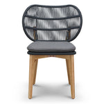 Ex Display - Jorge Outdoor Dining Chair - Anthracite Grey Cushion Outdoor Chair Eminem-Core
