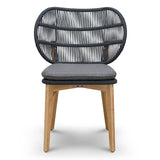 Ex Display - Jorge Outdoor Dining Chair - Anthracite Grey Cushion Outdoor Chair Eminem-Core