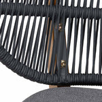 Ex Display - Jorge Outdoor Dining Chair - Anthracite Grey Cushion Outdoor Chair Eminem-Core