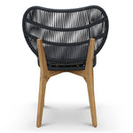 Ex Display - Jorge Outdoor Dining Chair - Anthracite Grey Cushion Outdoor Chair Eminem-Core
