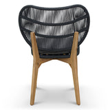 Ex Display - Jorge Outdoor Dining Chair - Anthracite Grey Cushion Outdoor Chair Eminem-Core