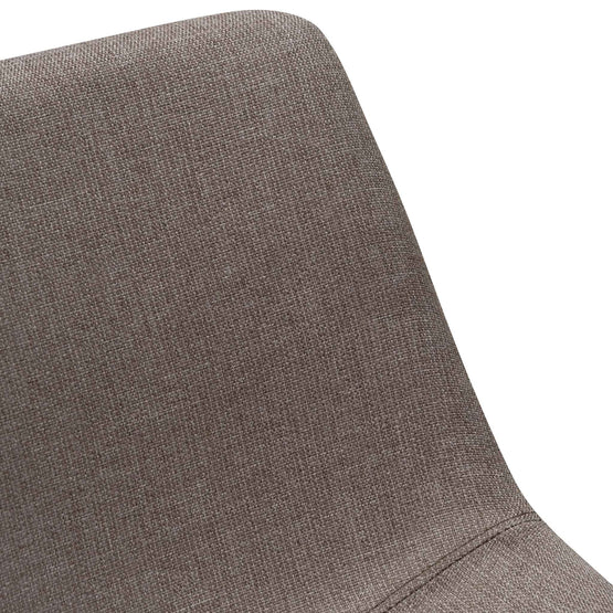 Set of 2 - Darcy Fabric Dining Chair - Brown Grey Dining Chair Sendo-Core   