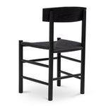 Set of 2 - Erika Rattan Dining Chair - Full Black Dining Chair Oakwood-Core   