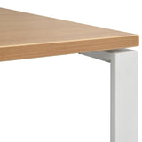 Halo 180cm Executive Office Desk With Left Return - Natural Office Desk Sun Desk-Core   