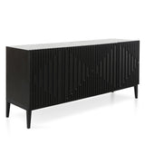 Marty 180cm Wooden Sideboard - Black Buffet & Sideboard Century-Core   