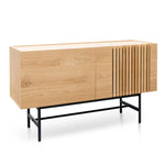 Onito 120cm Buffet Unit - Natural with Black Legs Buffet & Sideboard KD-Core   