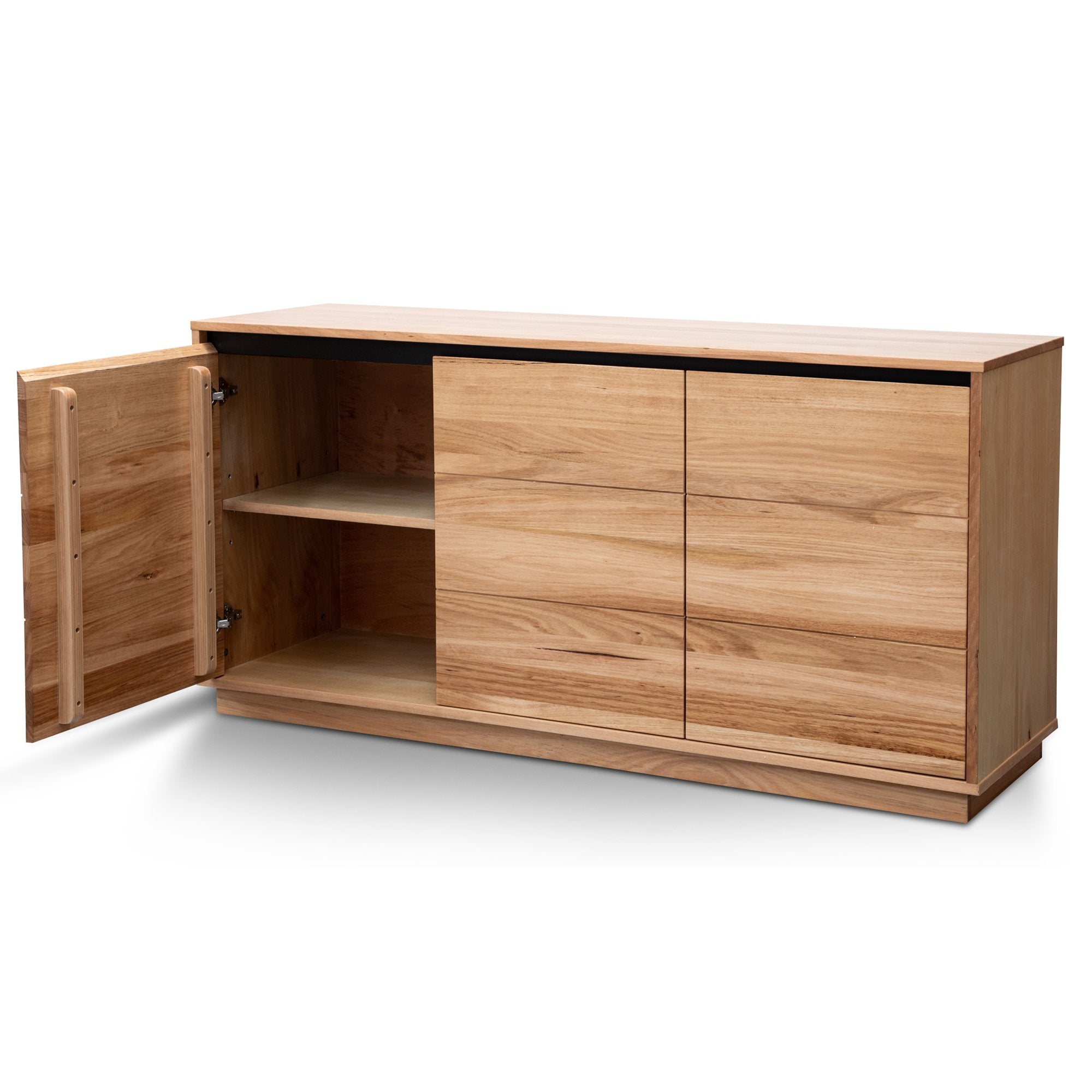 Ex Display - Javier 1.55m Buffet Unit - Messmate  AU Wood-Core   