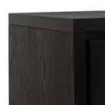 Ex Display - Bonnie 2m Wooden Buffet Unit - Textured Espresso Black Buffet & Sideboard Valerie-Core