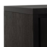 Ex Display - Bonnie 2m Wooden Buffet Unit - Textured Espresso Black Buffet & Sideboard Valerie-Core