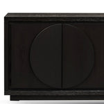 Bonnie 2m Wooden Buffet Unit - Textured Espresso Black DT2900-VA