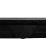 Bonnie 140cm Wooden Console Table with Drawers - Textured Espresso Black Console Table Valerie-Core   