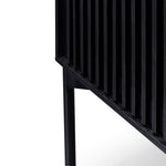 Dahlia 110cm Wooden Sideboard Unit - Black Oak Buffet & Sideboard Dwood-Core   